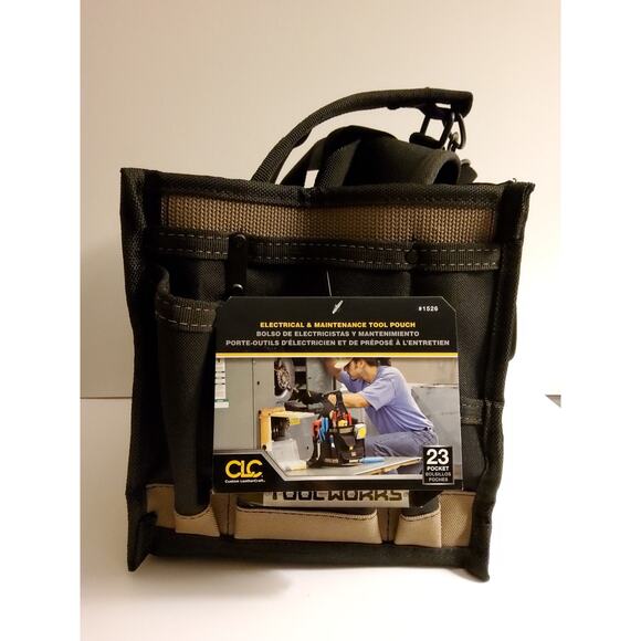 CLC 1526 Electrical and Maintenance Tool Pouch - 23 pocket Tool organizer - Picture 1 of 6